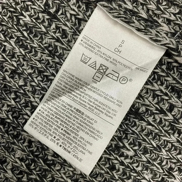 Banana Republic Wool Duster Cardigan Longline Size Small - Picture 4 of 5